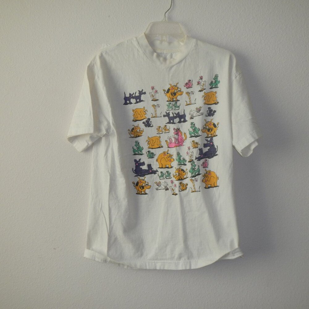 Vintage "JACKSON DID THIS" Farm Animal Sex Positions Single Stitch T-Shirt L
